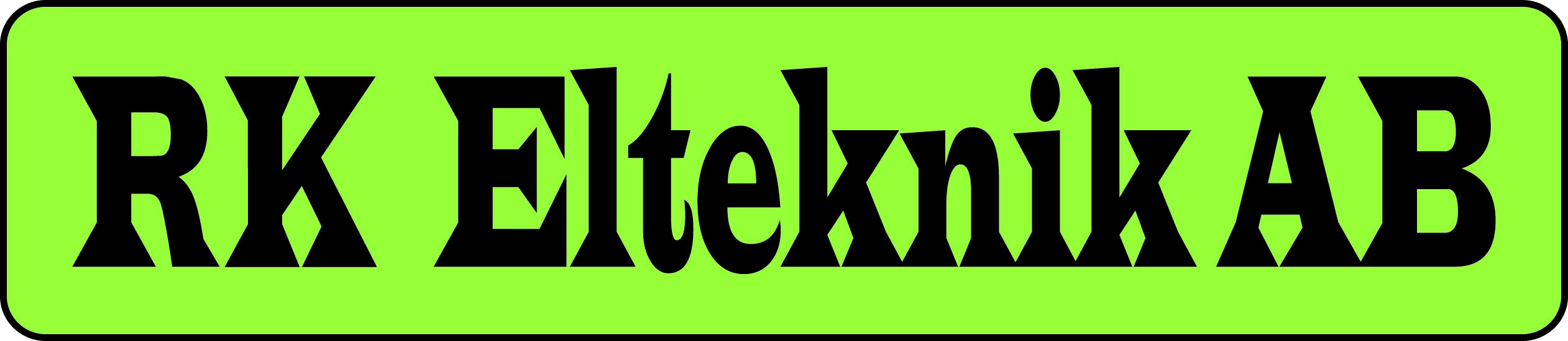 RK eltekniks logotyp